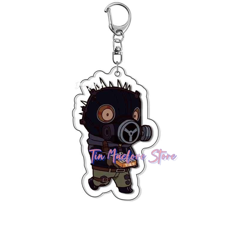 Women'S Keychain Accessories - Anime Dorohedoro Acrylic Keychains Kaiman Nikaido