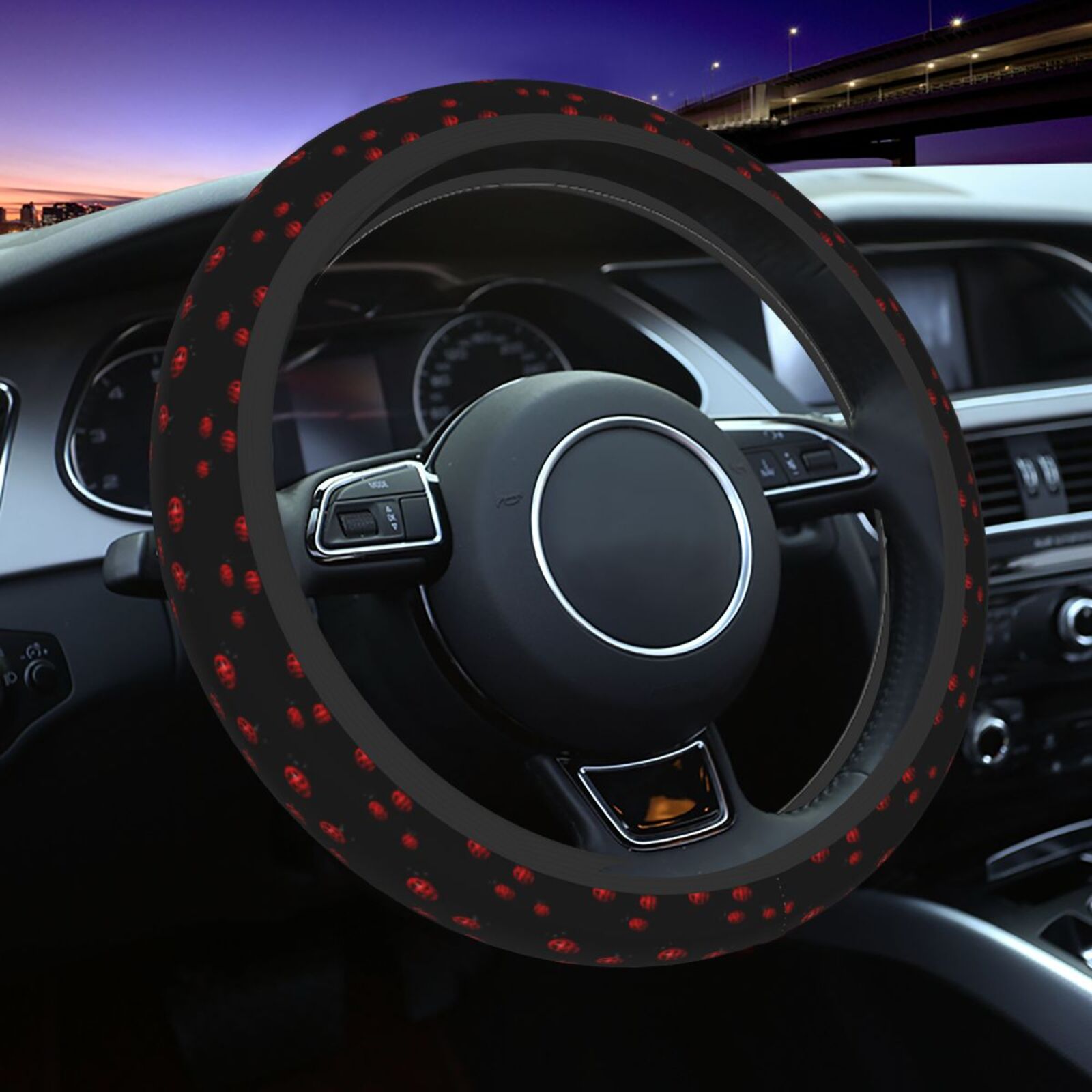 Women'S Accessories Vans - Art Ladybug Tracks Pattern Steering Wheel