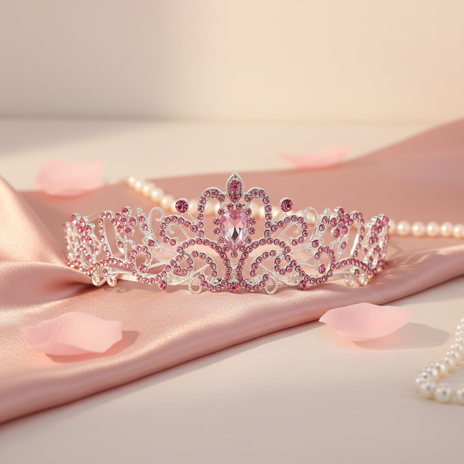 Elegant Bridal Crown Sparkly R - огляд і ціна Women'S Hair Accessories Wedding