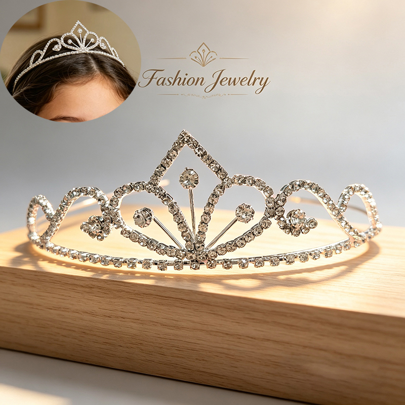 Silver Color Rhinestone Bridal - огляд і ціна Women'S Hair Accessories Wedding