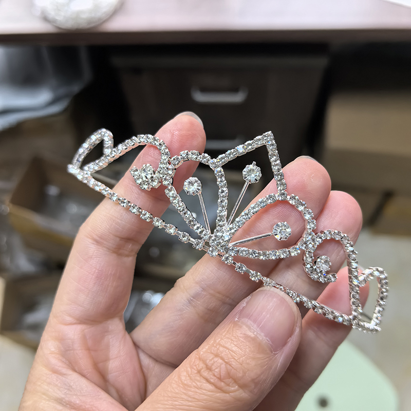 Silver Color Rhinestone Bridal - огляд і ціна Women'S Hair Accessories Wedding