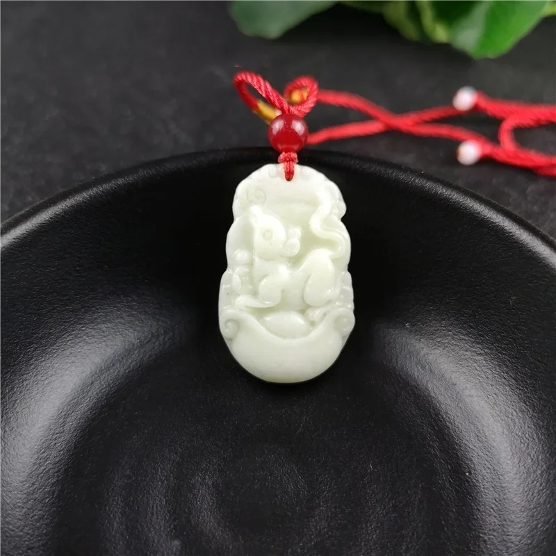 Chinese Zodiac Carved Jade Pen - огляд і ціна Women Accessories To Gift