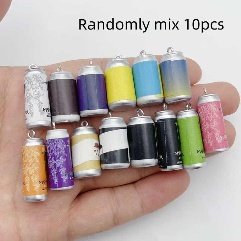 10Pcs Mini Simulation Beverage - огляд і ціна Women'S Keychain Accessories