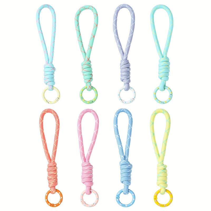 2~5pcs Colorful Braided Keycha - огляд і ціна Women'S Accessories Rings