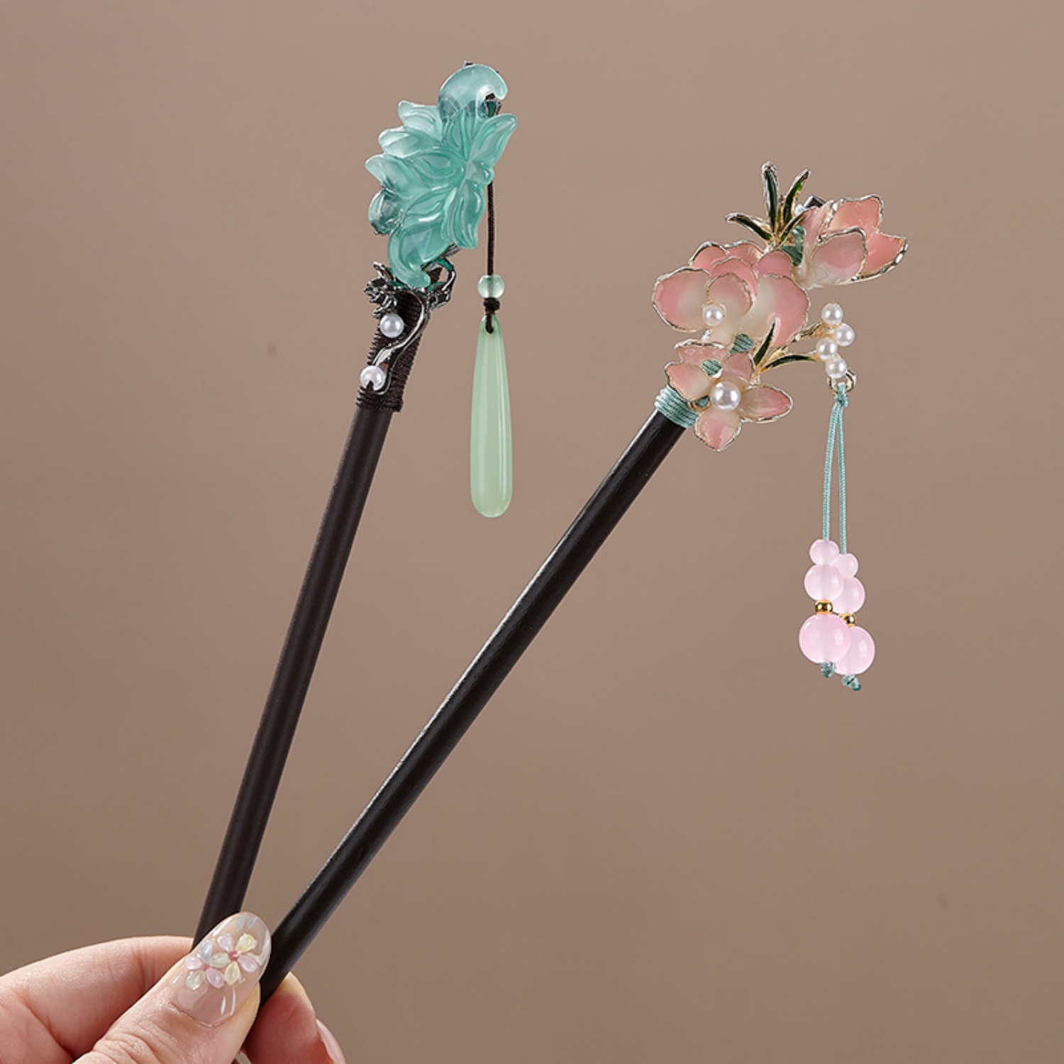 Vintage Flower Hairpin For Wom - огляд і ціна Hair Fork Stick