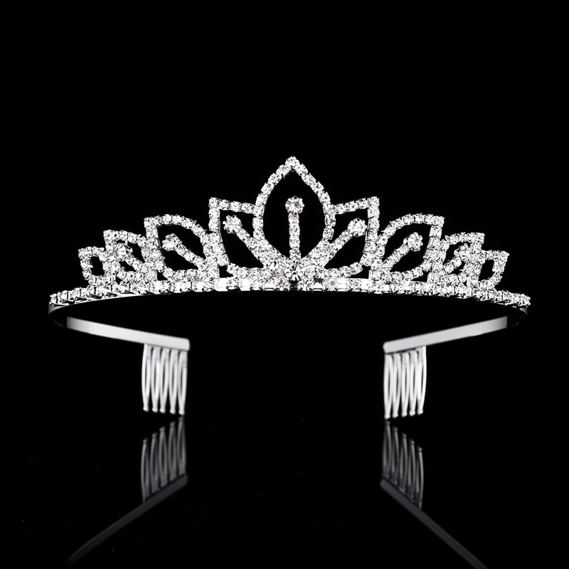 Silver Color Sparkling Rhinest - огляд і ціна Women'S Hair Accessories Wedding