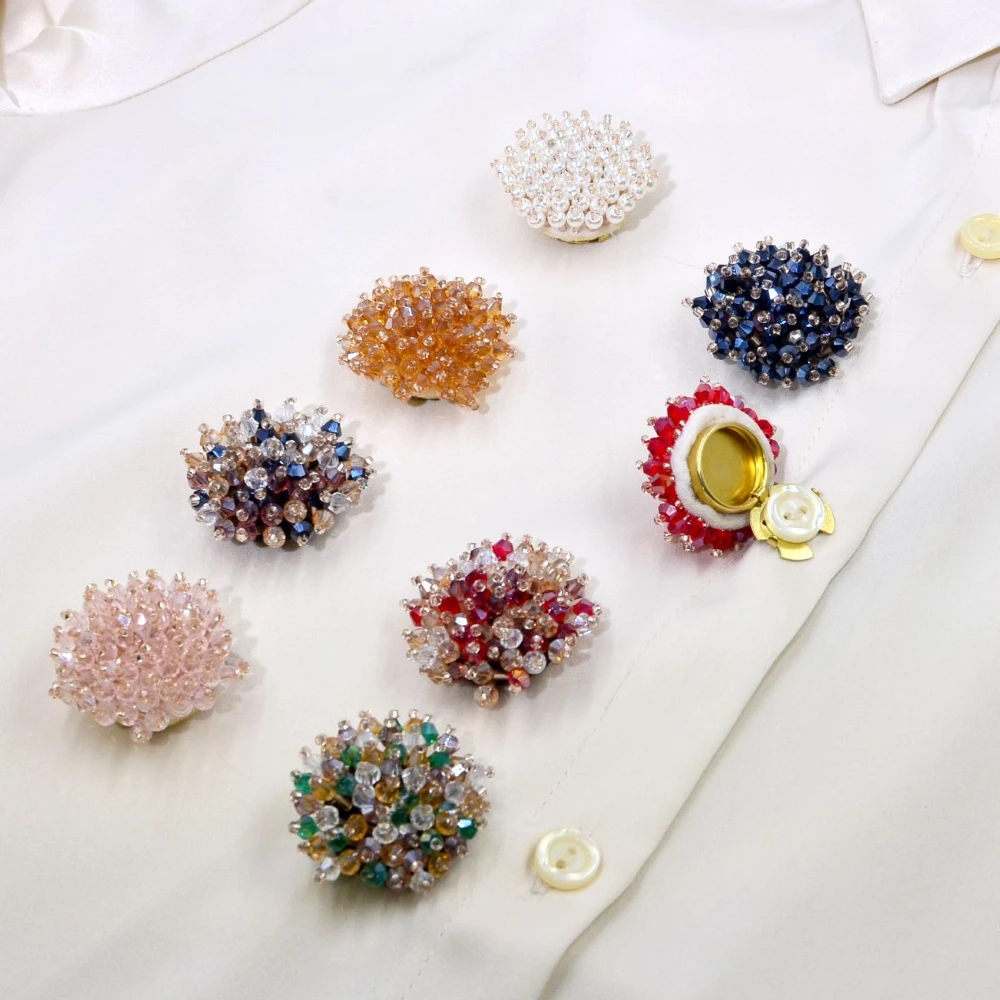 2PCS Elegant Button Covers Han - огляд і ціна Women Accessories Trendy
