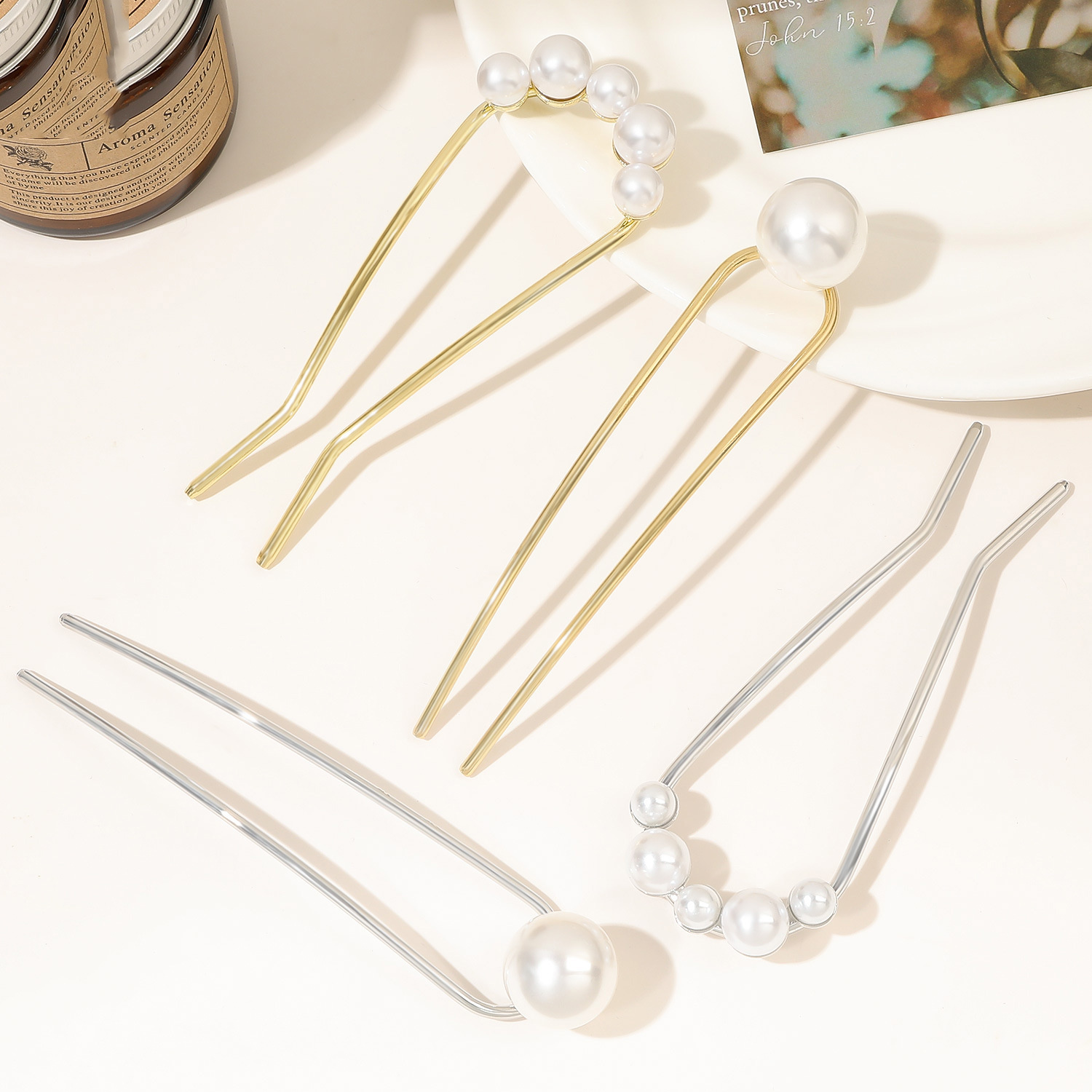 New Metal Vintage U Shape Hair - огляд і ціна Hair Fork Stick