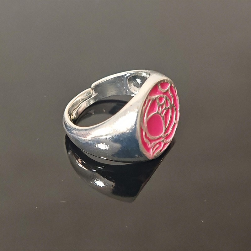 Pink Rose Ring Tenjou Utena Re - огляд і ціна Women'S Accessories Rings