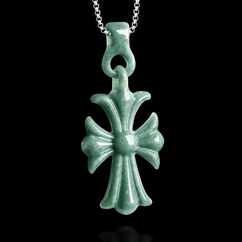 Natural Burmese Jadeite Cross  - огляд і ціна Women Accessories To Gift