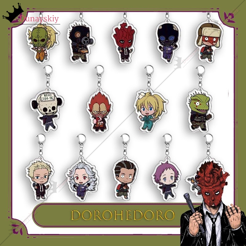 YiNuo%Dorohedoro Acrylic Keych - огляд і ціна Women'S Keychain Accessories
