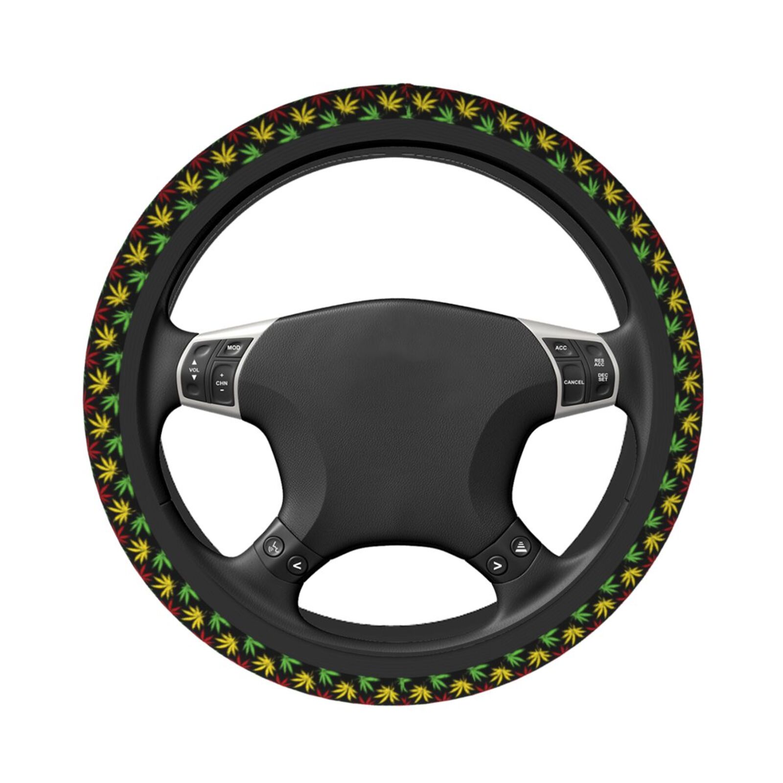 Colorful Weed Leaf Print Steer - огляд і ціна Women'S Accessories Vans