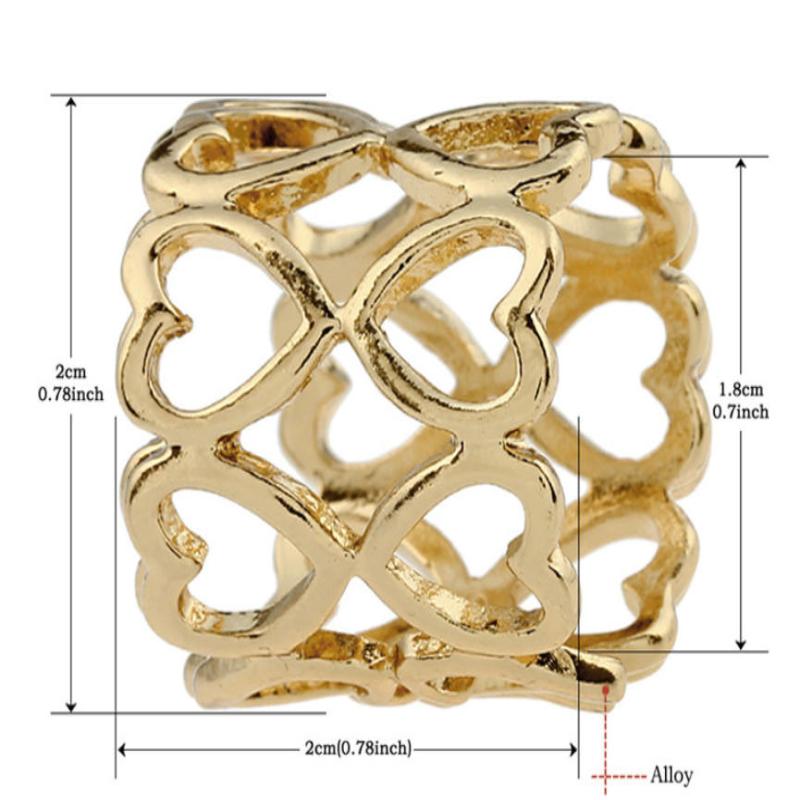 1/4Pcs Alloy Circle Scarves Br - огляд і ціна Women'S Accessories Rings