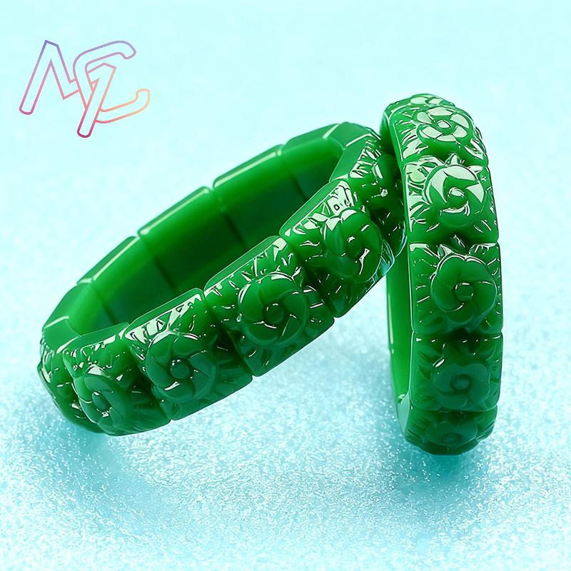 Real Jade Flower Bracelet Bang - огляд і ціна Women Accessories To Gift