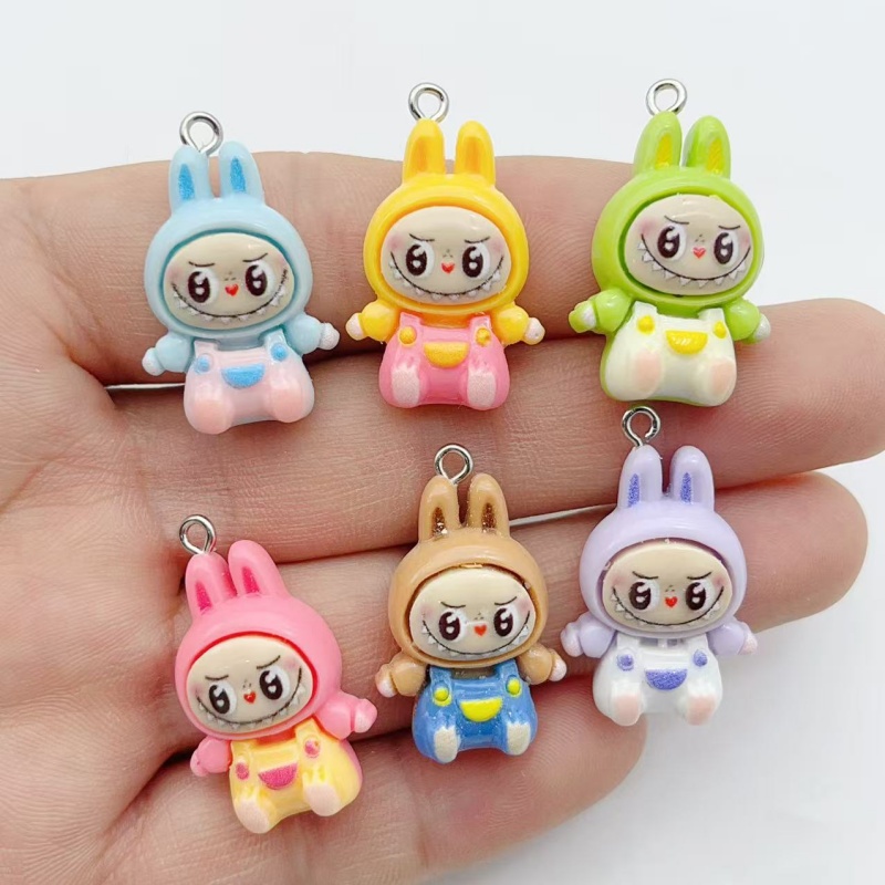 10Pcs Kawaii Rabbit Strawberry - огляд і ціна Women'S Keychain Accessories