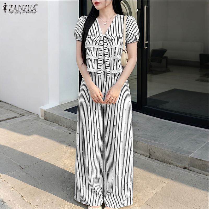 ZANZEA Women Striped 2 Piece M - огляд і ціна Layered Necklace Set