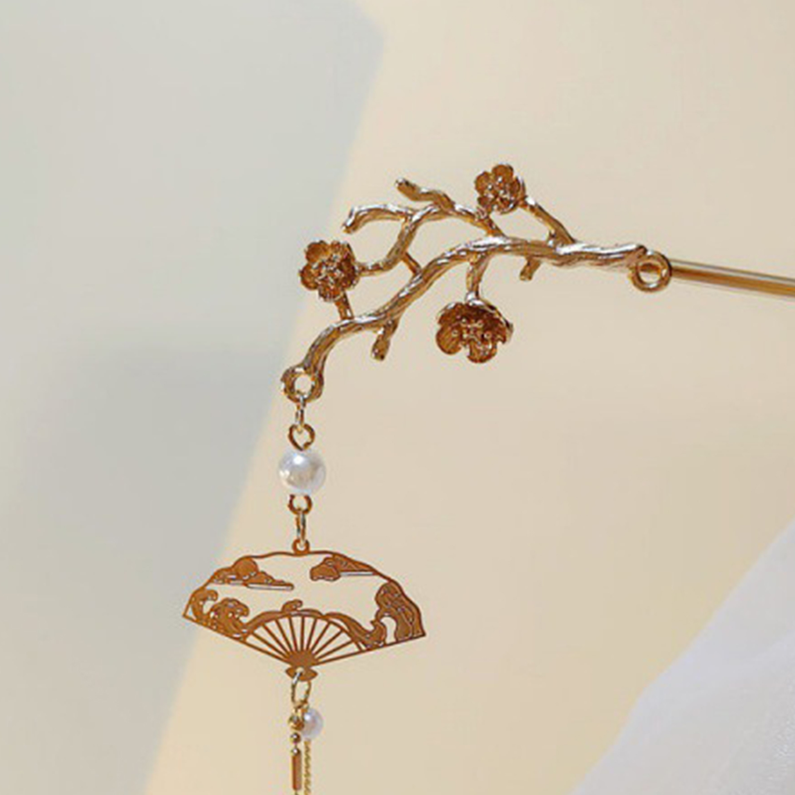 Retro Flower Tassel Hairpin Fo - огляд і ціна Hair Fork Stick