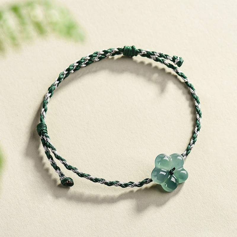 Burmese Jadeite Flower Bracele - огляд і ціна Women Accessories To Gift