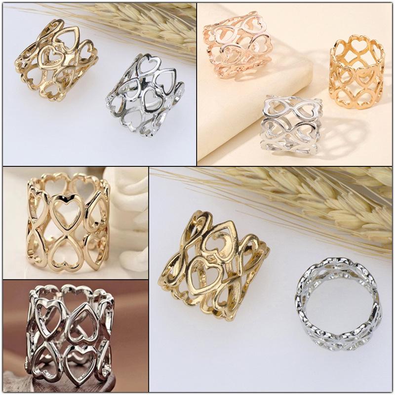 1/4Pcs Alloy Circle Scarves Br - огляд і ціна Women'S Accessories Rings