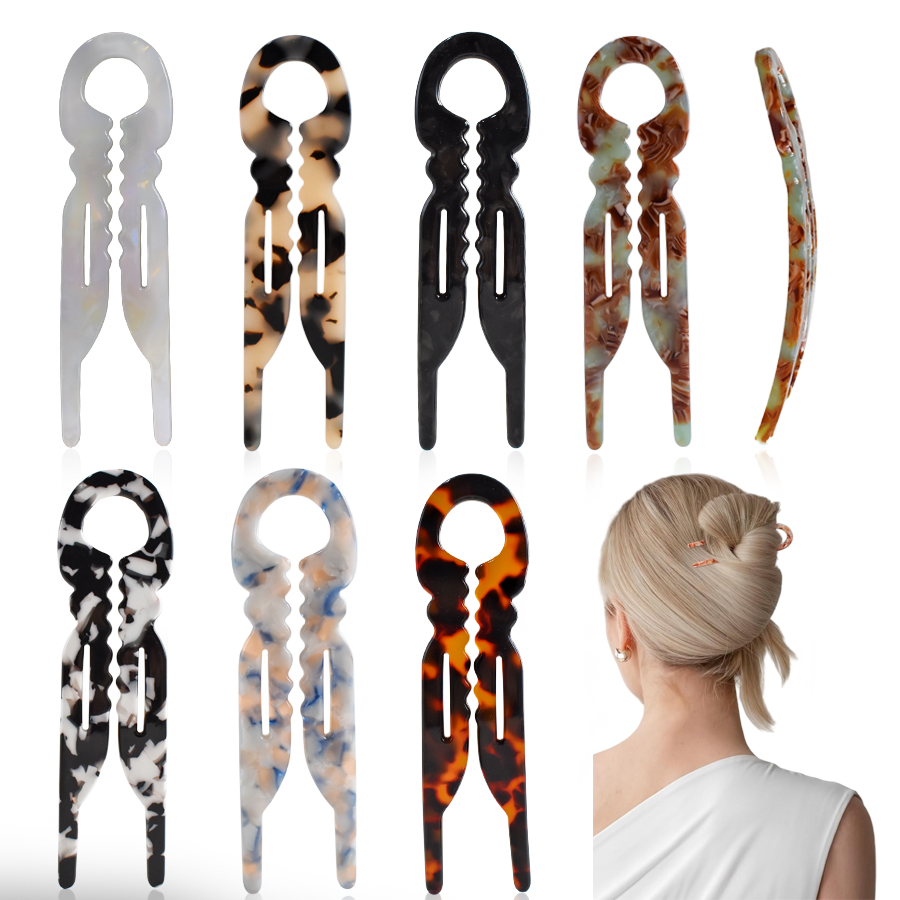 1PC New Model Acrylic Anti-Sli - огляд і ціна Hair Fork Stick