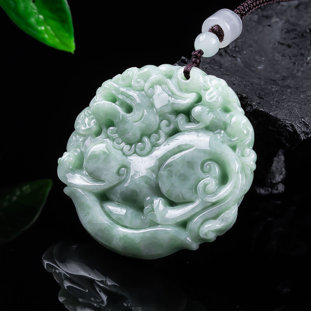 Natural Myanmar Jadeite Pixiu  - огляд і ціна Women Accessories To Gift