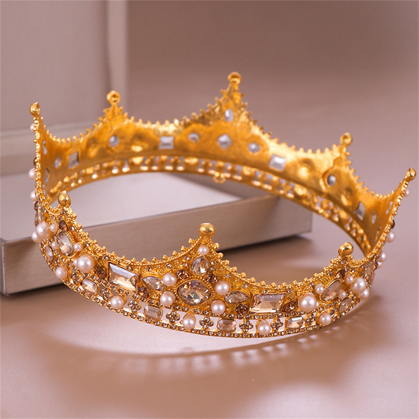 Bridal Crown Rhinestone Tiara  - огляд і ціна Women'S Hair Accessories Wedding