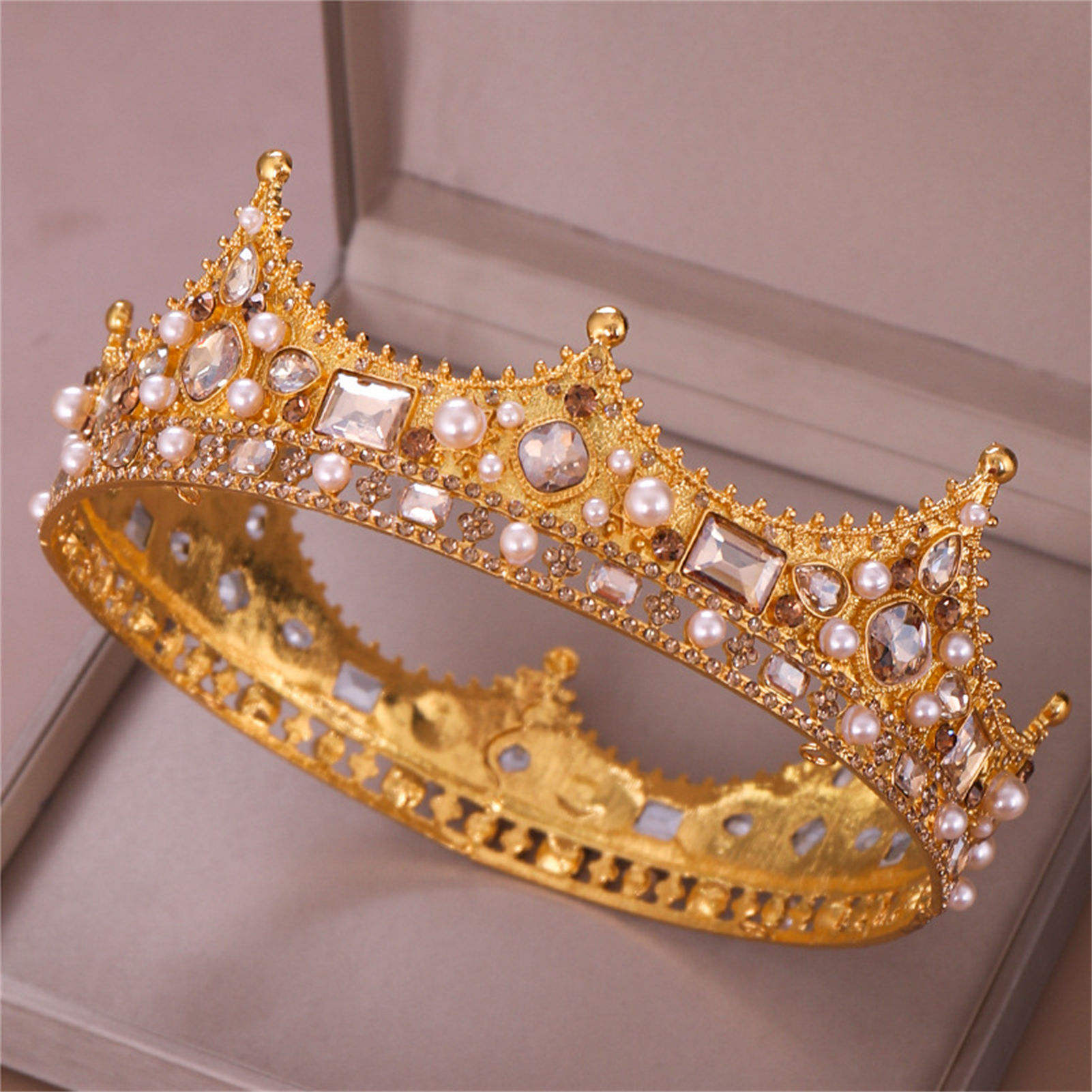 Bridal Crown Rhinestone Tiara  - огляд і ціна Women'S Hair Accessories Wedding